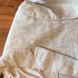 Tasso Elba Island gray linen blazer